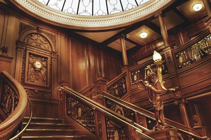 Интерьер музея "Титаника"