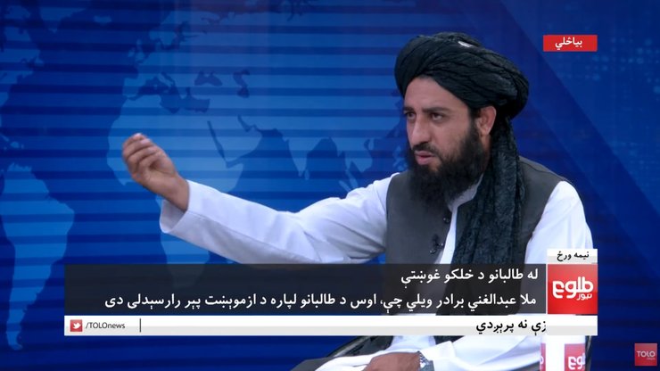 Мавлави Абдулхак Хемади, талиб, талибан