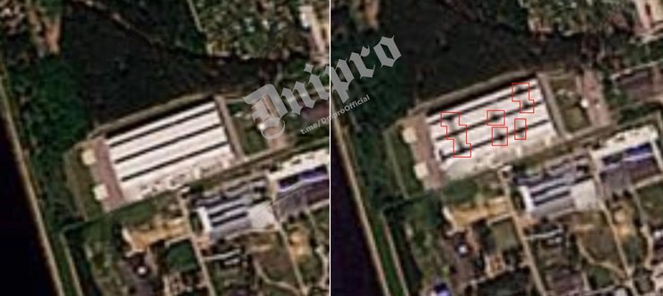 Наслідки удару по заводу "Кронштадт" у м. Дубна