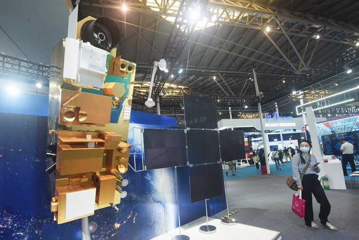 метеорологічний супутник, Китай, виставка