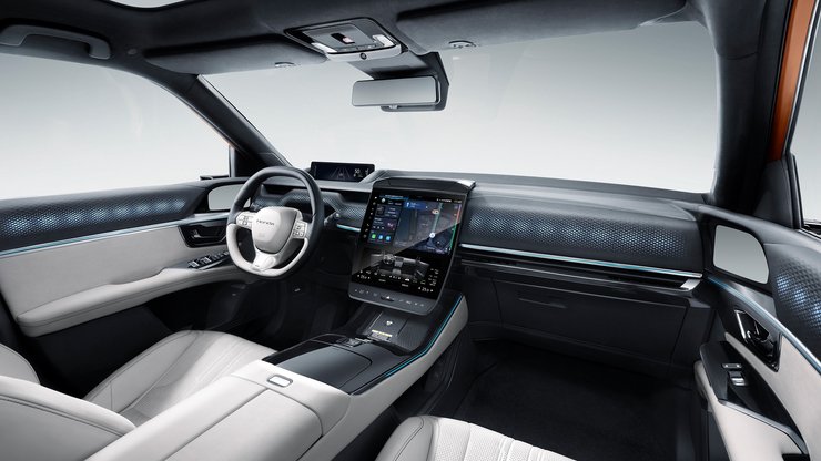 Салон Honda S7, нова Honda S7, кросовер Honda, електромобіль Honda