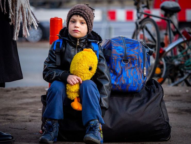 беженцы, дети, эмигранты