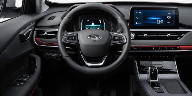 салон Chery Tiggo 4 Pro, Chery Tiggo 4, новий Chery Tiggo 4, кросовер Chery Tiggo 4