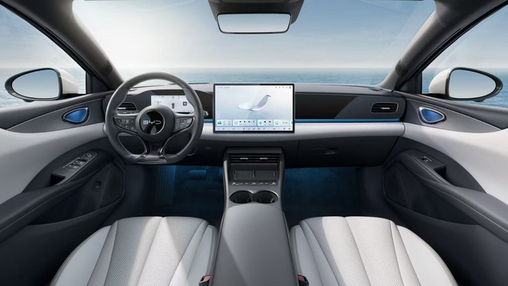 Салон BYD Seal 06, BYD Seal, новый BYD Seal, электромобиль BYD, электромобиль BYD