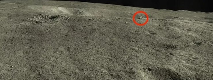 Місяць, таємниця, камінь, місяцехід