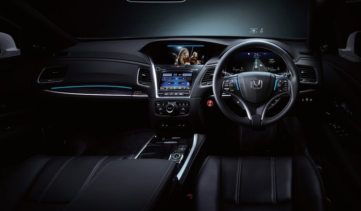 Honda, Honda Sensing Elite, автопилот, Honda Legeng