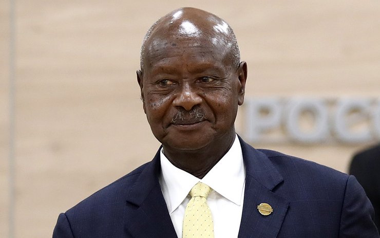 фото, Йовери Мусевени, президент Уганды