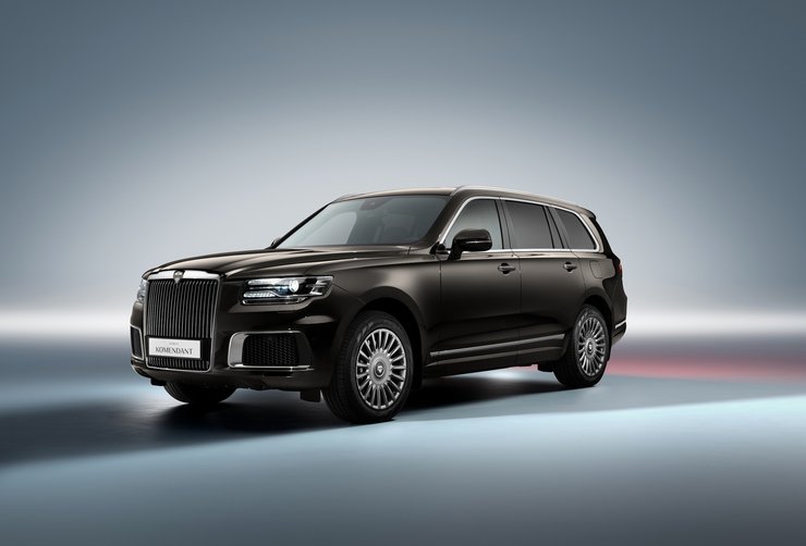 Aurus Komendant, автомобили Aurus, лимузин путина, лимузин путина