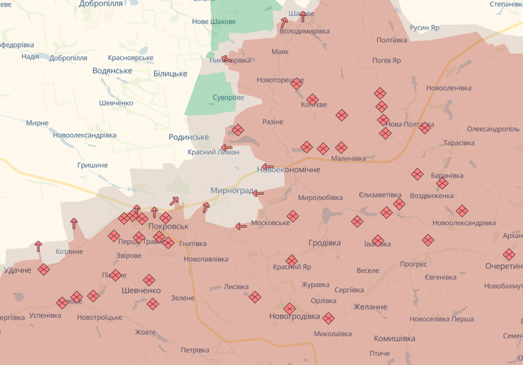 Мирноград 22 грудня