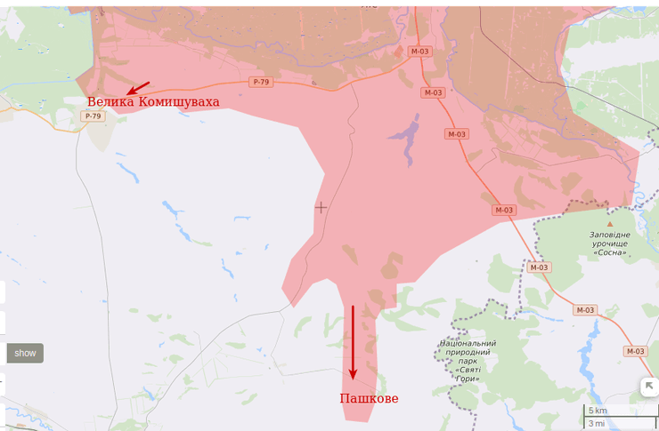 битва за донбасс, бои в изюме