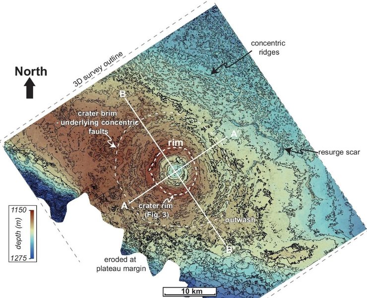 кратер Надир