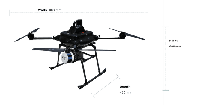 Дрон Prodrone Scan, япония, японские дроны