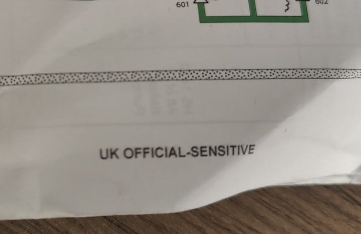 Документи ВМФ Британії, атомний підводний човен, креслення