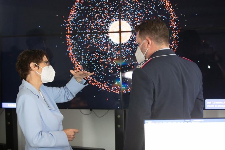 космічне командування в германии