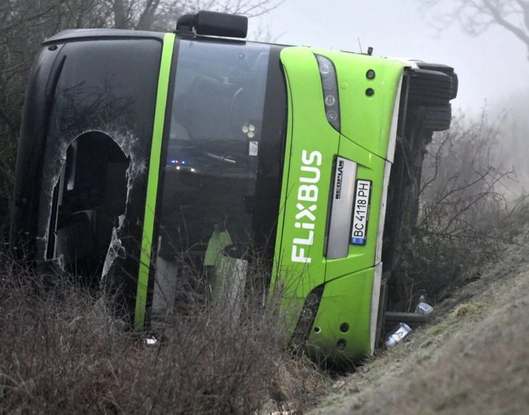 Flixbus — авария в Словакии