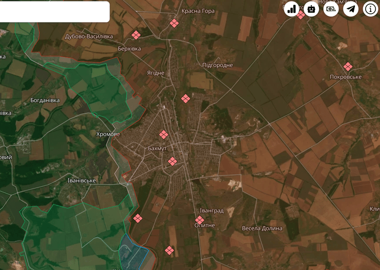 Бахмут, Донбас, ЗСУ, ЗС РФ, російське вторгнення, війна РФ проти України