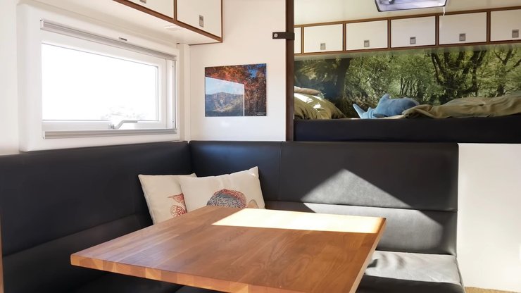 салон мерседес, Mercedes LA 1113 B, дом на колесах, автодом Mercedes, грузовик Mercedes, грузовик Mercedes