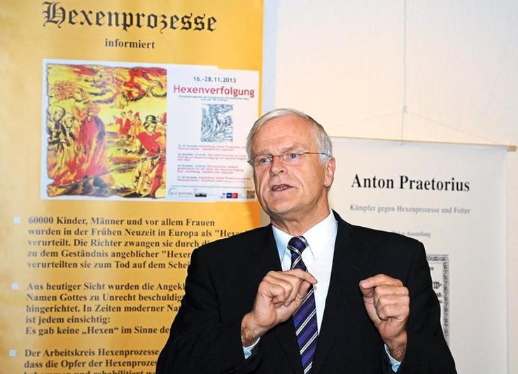 Хартмут Хегелер, пастор, охота на ведьм