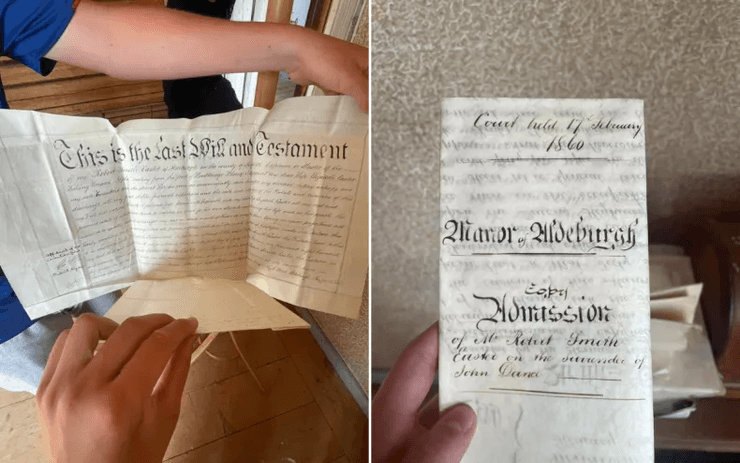 Покинутий будинок, послання в покинутому будинку, заповіт, загадковий заповіт, старовинний заповіт, знайшов документ