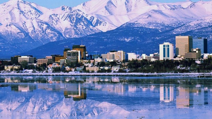 Аляска, полуостров, штат США, самый большой штат, можно доехать на машине, всегда холодно, самый холодный штат, соцсети,