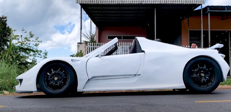 Porsche 918 Spyder, копия Porsche 918, клон Porsche 918, копия Porsche, суперкар Porsche, новый Porsche 918 Spyder