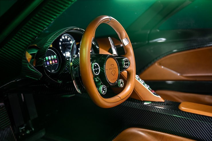 Zenvo Aurora интерьер