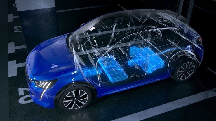 Батареи электромобиля