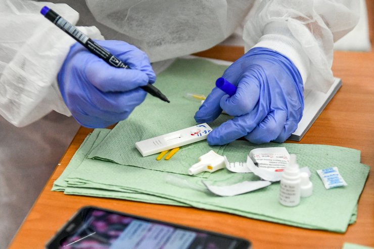 фото, тест на ковид, коронавирус, статистика в Украине