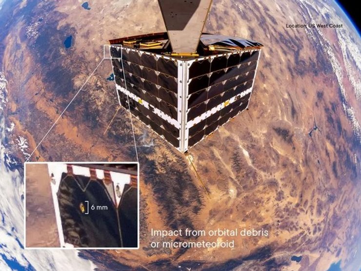 супутник аварія