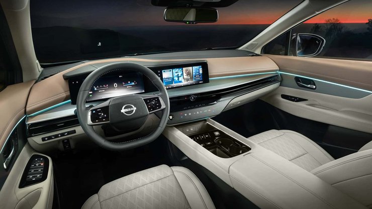 салон ниссан мурано 2025, Nissan Murano, новый Nissan Murano, Nissan Murano 2025, Nissan Murano 2025, кроссовер Nissan