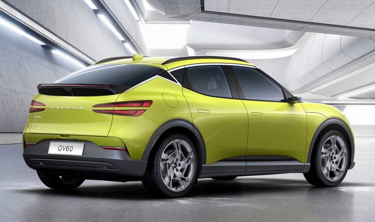 Новый Genesis GV60, электромобиль Genesis GV60, Genesis GV60 2022, Genesis GV60, электромобиль Hyundai