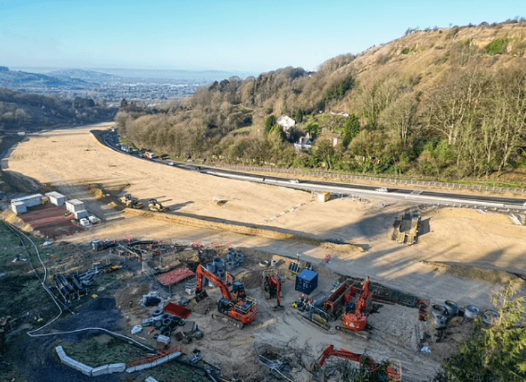 Строительство автострады