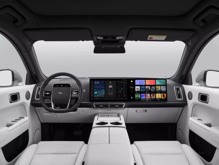 салон Li L7, новий Li Auto L7, китайський кросовер