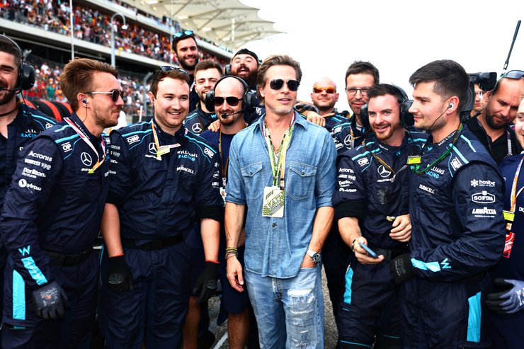 брэд питт, гонки, формула 1, гран при