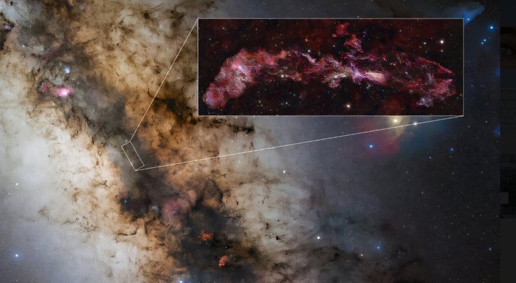 Центральная молекулярная зона Млечный Путь