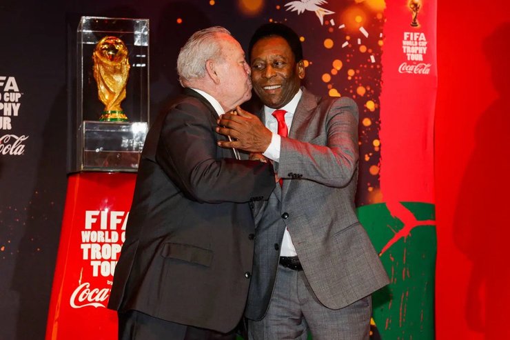 Жюст Фонтен и Пеле