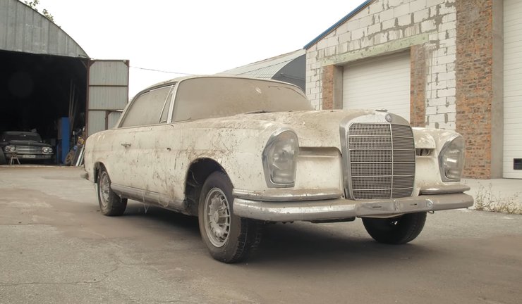 Mercedes 220SE, коллекция автомобилей, ретро авто, Mercedes 220, Mercedes W114, Mercedes-Benz W114