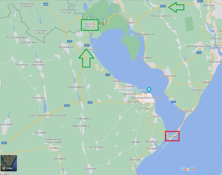 объезд через Паланку