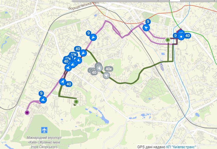 Троллейбусы сбой