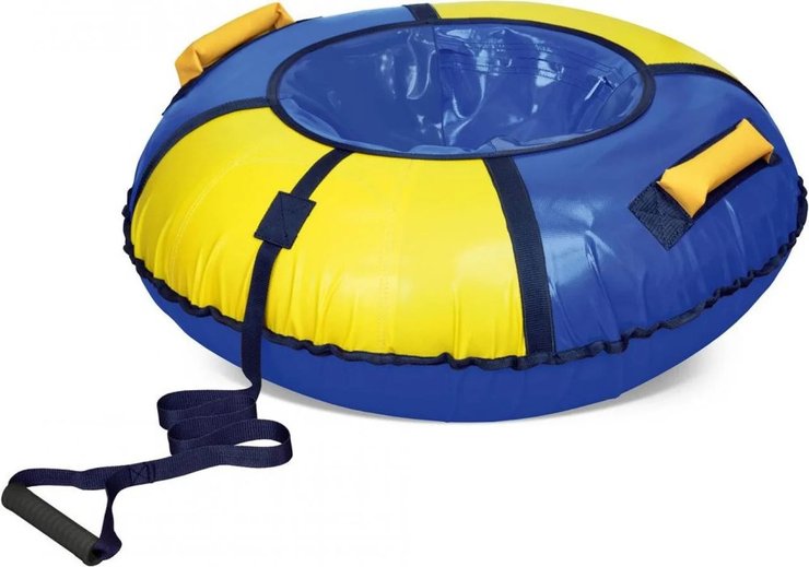 надувні санки, зима, зимові розваги