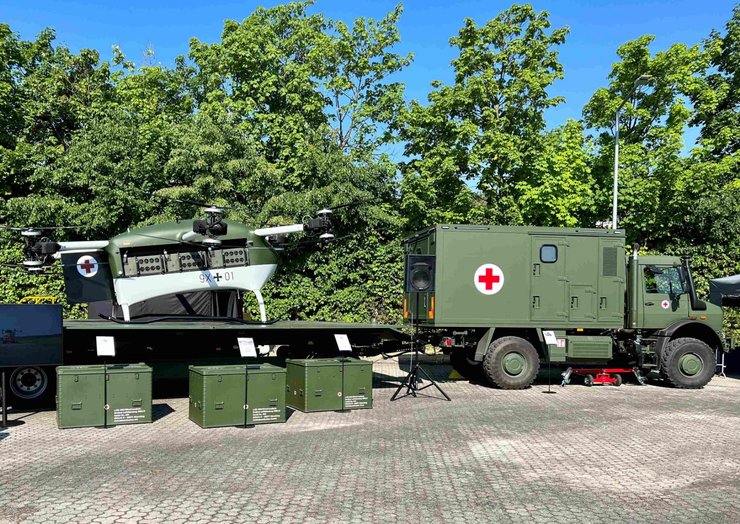 Мультикоптер, Grille, БПЛА, фото