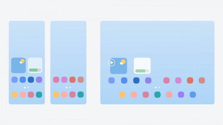 складаний смартфон samsung інтерфейс one ui