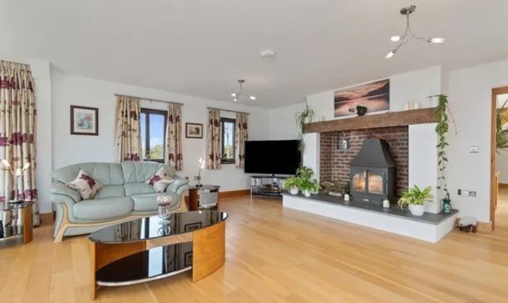 Ремонт заброшенного дома, заброшенный дом, ремонт, переделали ком, выставили на продажу дом, жилье, особняк, руины, панорамные окна, современный ремонт