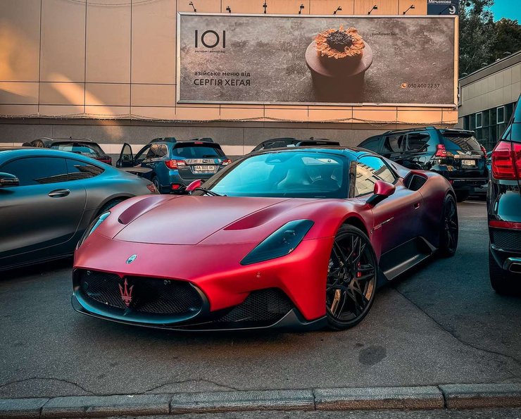 Maserati MC20, транспортный налог, транспортный налог 2025, налог на роскошь, налог на роскошь 2025