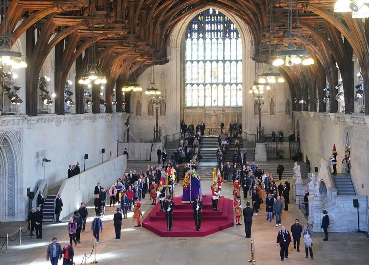 Прощание с королевой Елизаветой II