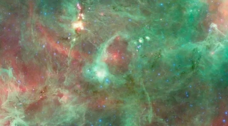 Бриллиантовое кольцо космос