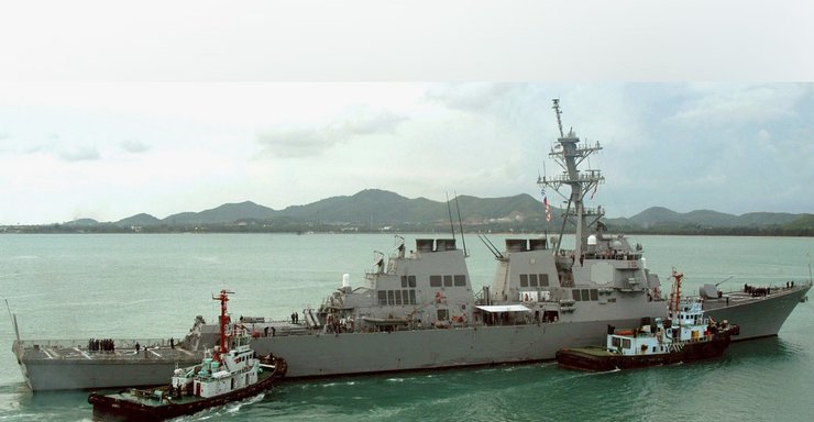 Эсминец USS Russell