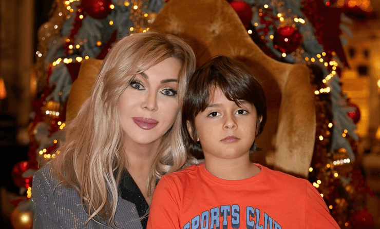 Ірина Білик із сином Табрізом