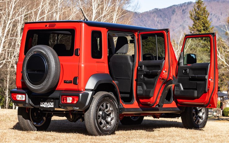 Suzuki Jimny, новый Suzuki Jimny, Suzuki Jimny Nomade, Suzuki Jimny 2025, Suzuki Jimny 2025