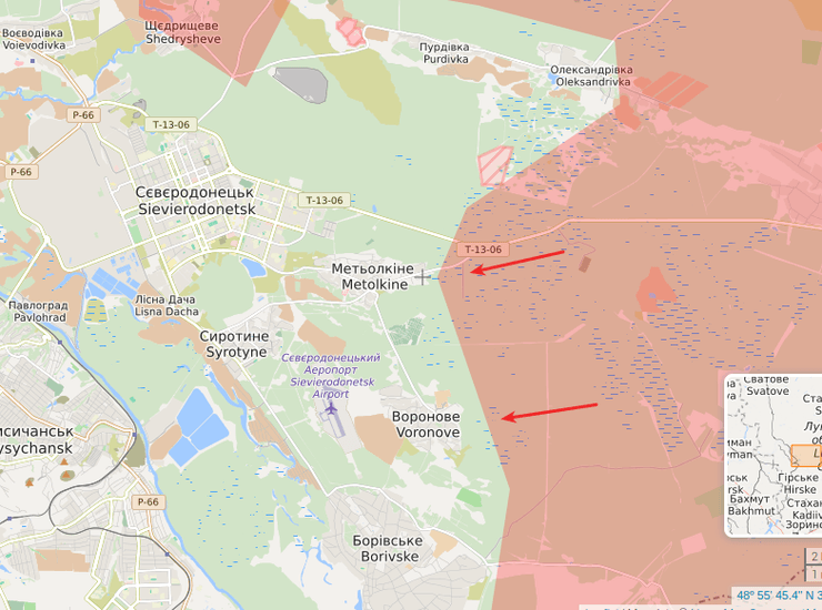 бої у зоні оос